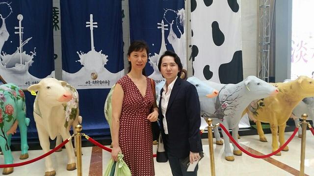 중국교향악단 왕신이부단장과 임형주 팝페라가수와 함께